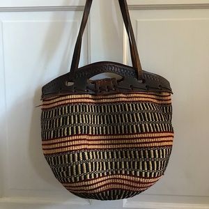 Hand Woven Sisal Tote Market Bag